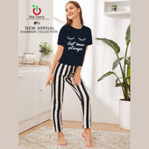 Printed design night suit premium fabric for girls and woman